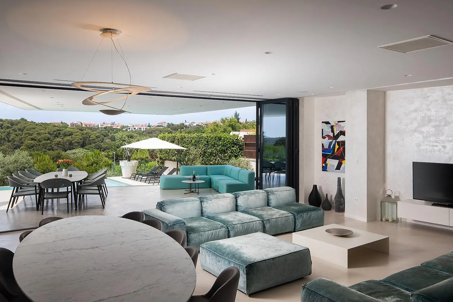 Villa Lucy Banjole For 12 People Near Medulin With Heated Indoor Pool & Spa Just 400 Meters From The Beach